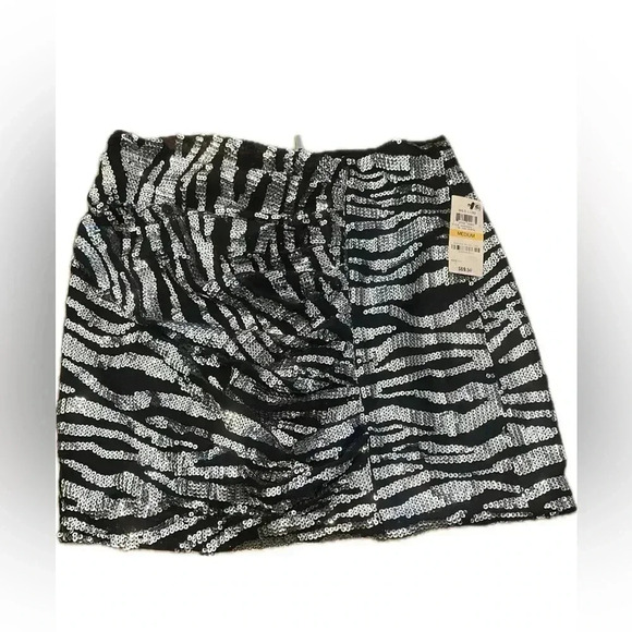 NWT medium black/silver sequin skirt - Picture 1 of 1
